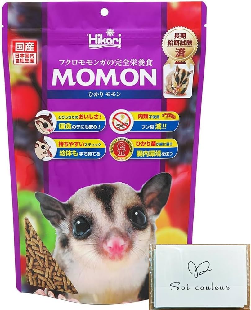 Amazon | ひかりモモン 270g モモンガフード フクロモモンガ