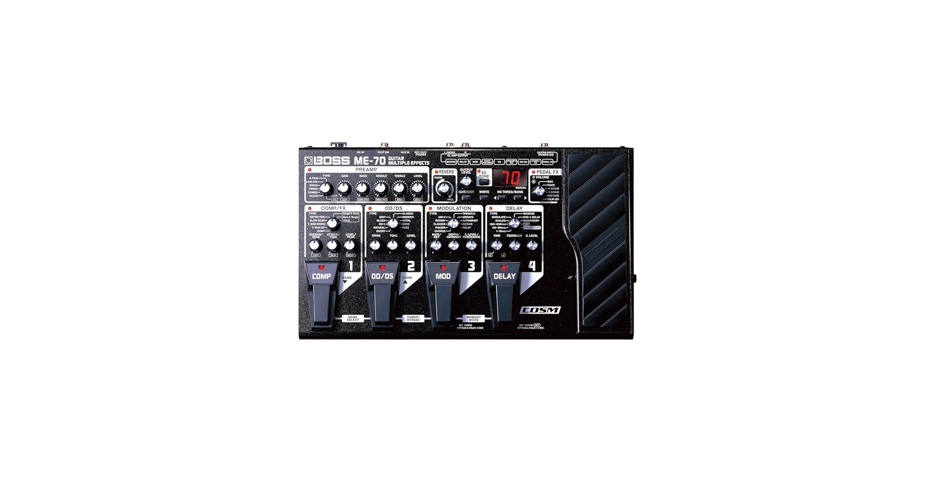 Amazon.com: Boss ME-70 Guitar Multiple Effects Pedal Board