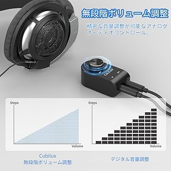 Amazon.co.jp: Cubilux 6.35mm音量調節器、音量減衰器 アッテネーター