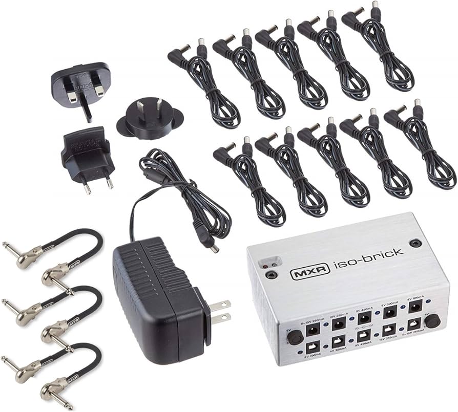Amazon.com: MXR M238 Iso-Brick Power Supply with 3 x Patch Cables