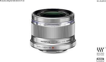 Amazon.co.jp: OLYMPUS 単焦点レンズ M.ZUIKO DIGITAL 25mm F1.8 SLV