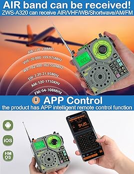 Amazon.com: ZHIWHIS Shortwave Radio with Bluetooth and APP Control
