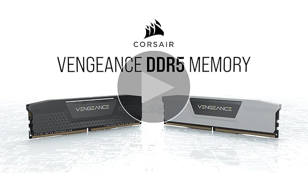 CORSAIR VENGEANCE DDR5 RAM 32GB (2x16GB) 5200MHz CL40-40-40-77