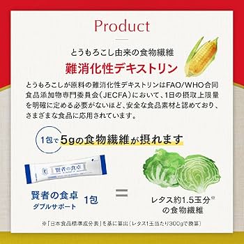 Amazon.co.jp: 大塚製薬 賢者の食卓 ダブルサポート 粉末 6g×30包