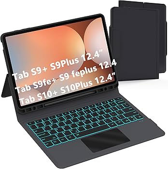 Amazon.com: Keyboard Case for Samsung Galaxy Tab S10+/S9 FE+/S9+