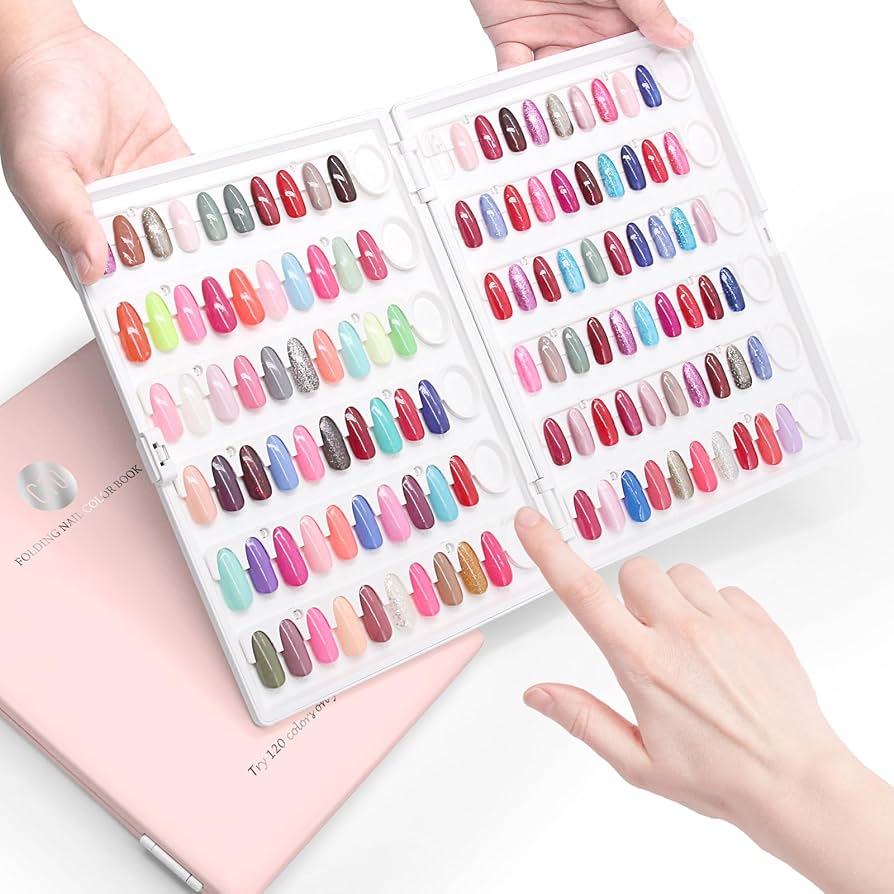 Amazon | C10ネイルカラーチャート サンプル帳 カラーガイド 色見本