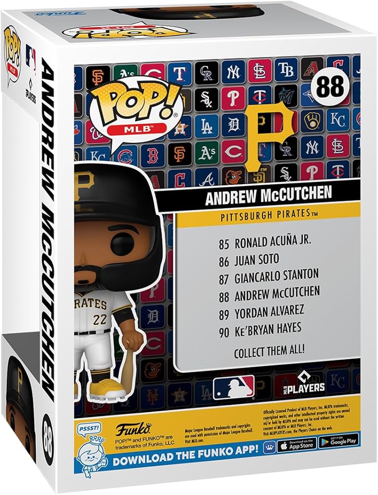 Amazon.com: Funko POP! MLB: Brewers - Andrew McCutchen - 1/6 Odds