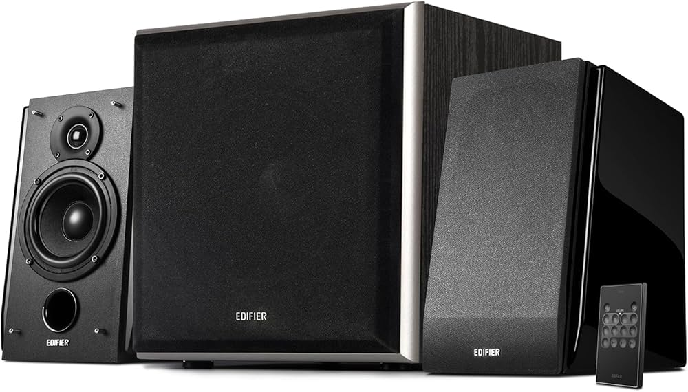 Amazon.com: Edifier R1850DB Active Bookshelf Speakers with T5