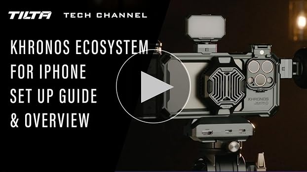 Amazon.com: Tilta Khronos Basic Kit Compatible with iPhone 15 Pro