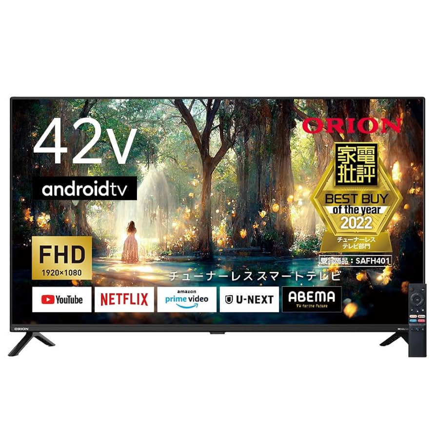 新品】ORION オリオン SAFH401 40v スマートディスプレイ Amazon
