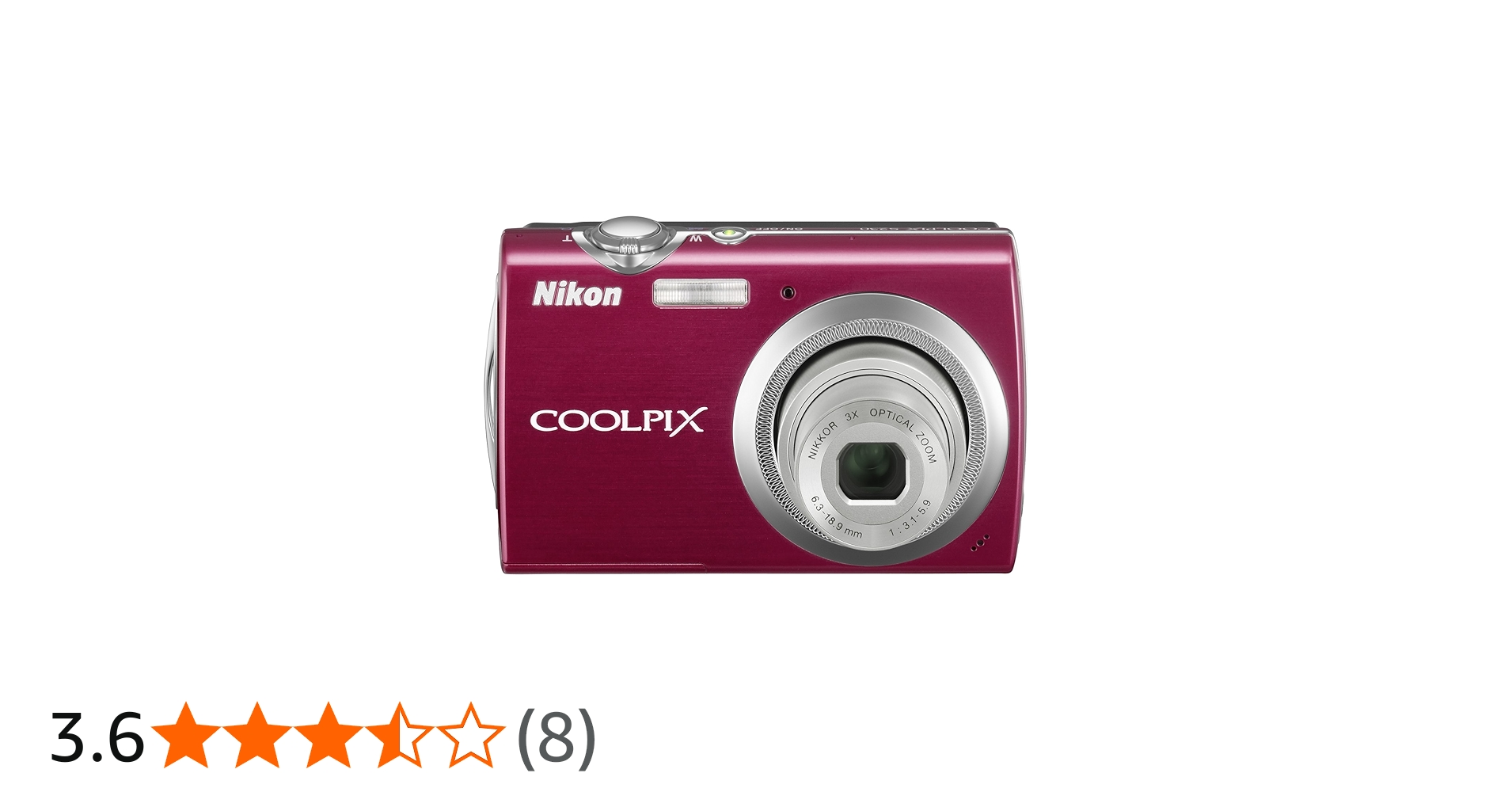 Amazon | Nikon デジタルカメラ COOLPIX (クールピクス) S230 ローズ