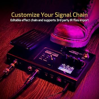 Amazon.co.jp: Valeton GP-100 ギター ベース シミュレーション