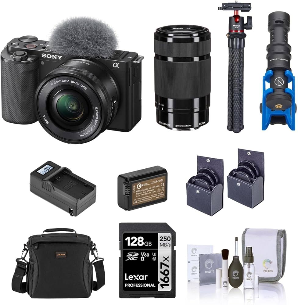 Amazon | ソニー ZV-E10 ミラーレスVlogカメラ 16-50mmレンズ付き