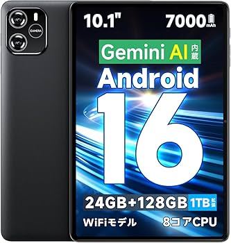 Amazon.co.jp: タブレット 10インチ 【Android 16 Gemini AI搭載