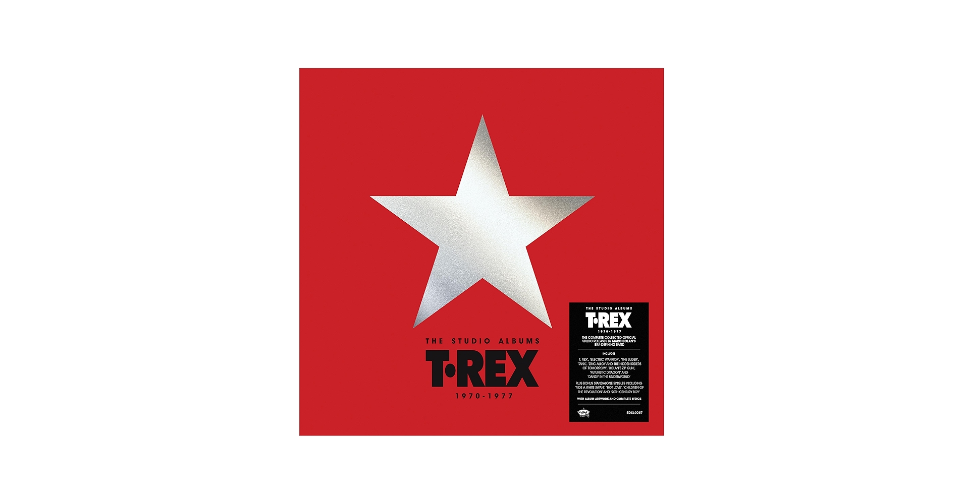 T.Rex, T. Rex - The Studio Albums 1970-1977 - Deluxe Packaging 8CD