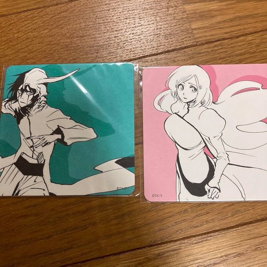 Amazon.co.jp: BLEACH 原画展 コースター ウルキオラ 織姫 : おもちゃ