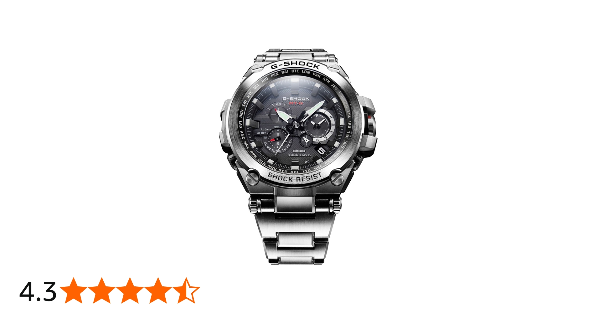 Amazon.co.jp: [カシオ] 腕時計 ジーショック MT-G 電波ソーラー MTG