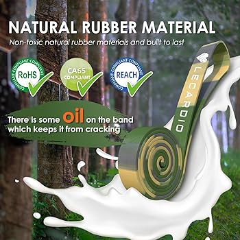 Amazon.co.jp: LECARDIOトレーニングチューブ 迷彩です筋トレチューブ