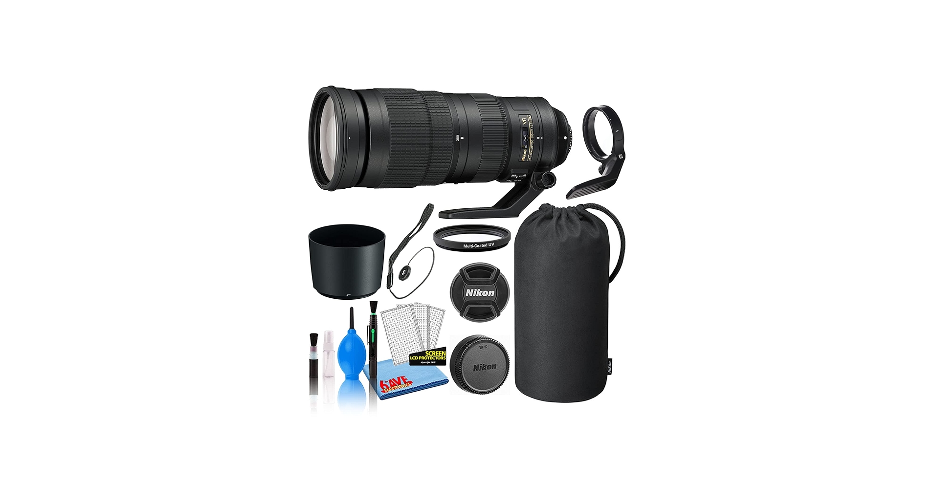 Amazon.com: Nikon AF-S NIKKOR 200-500mm f/5.6E ED VR Lens (20058