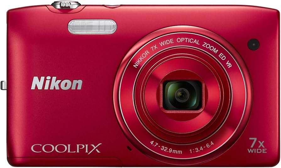 Amazon.com : Nikon COOLPIX S3500 20.1 MP Digital Camera with 7x