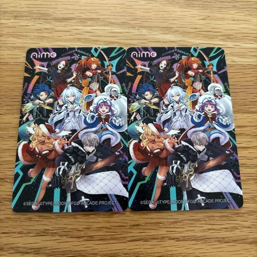 Amazon.co.jp: FGOアーケード キャンペーン限定Aimeカード2枚セット