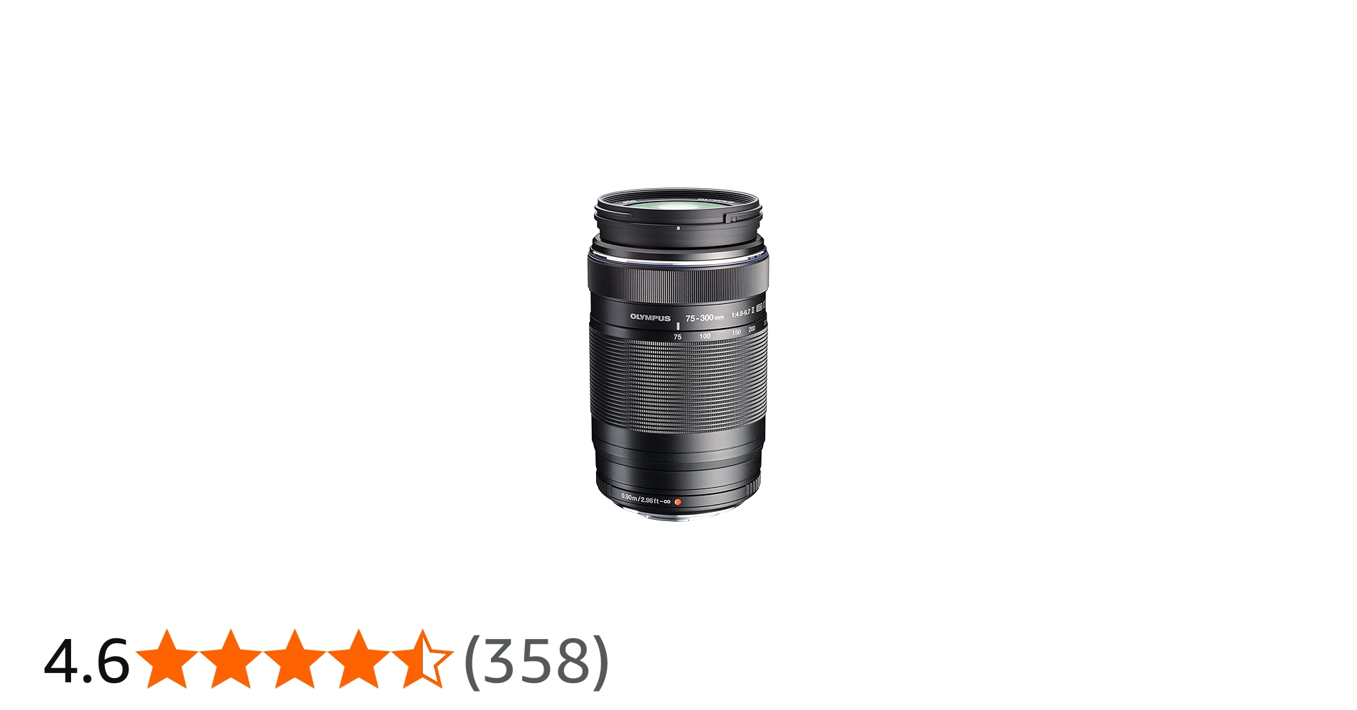 Amazon.co.jp: Olympus M.Zuiko Digital - Telephoto zoom lens - 75