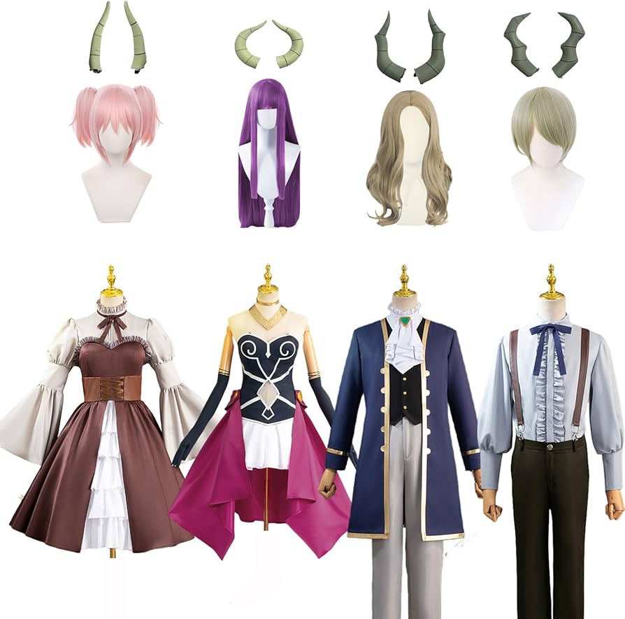Amazon.co.jp: [Acosdary] 葬送のフリーレン コスプレ衣装 ウィッグ/角