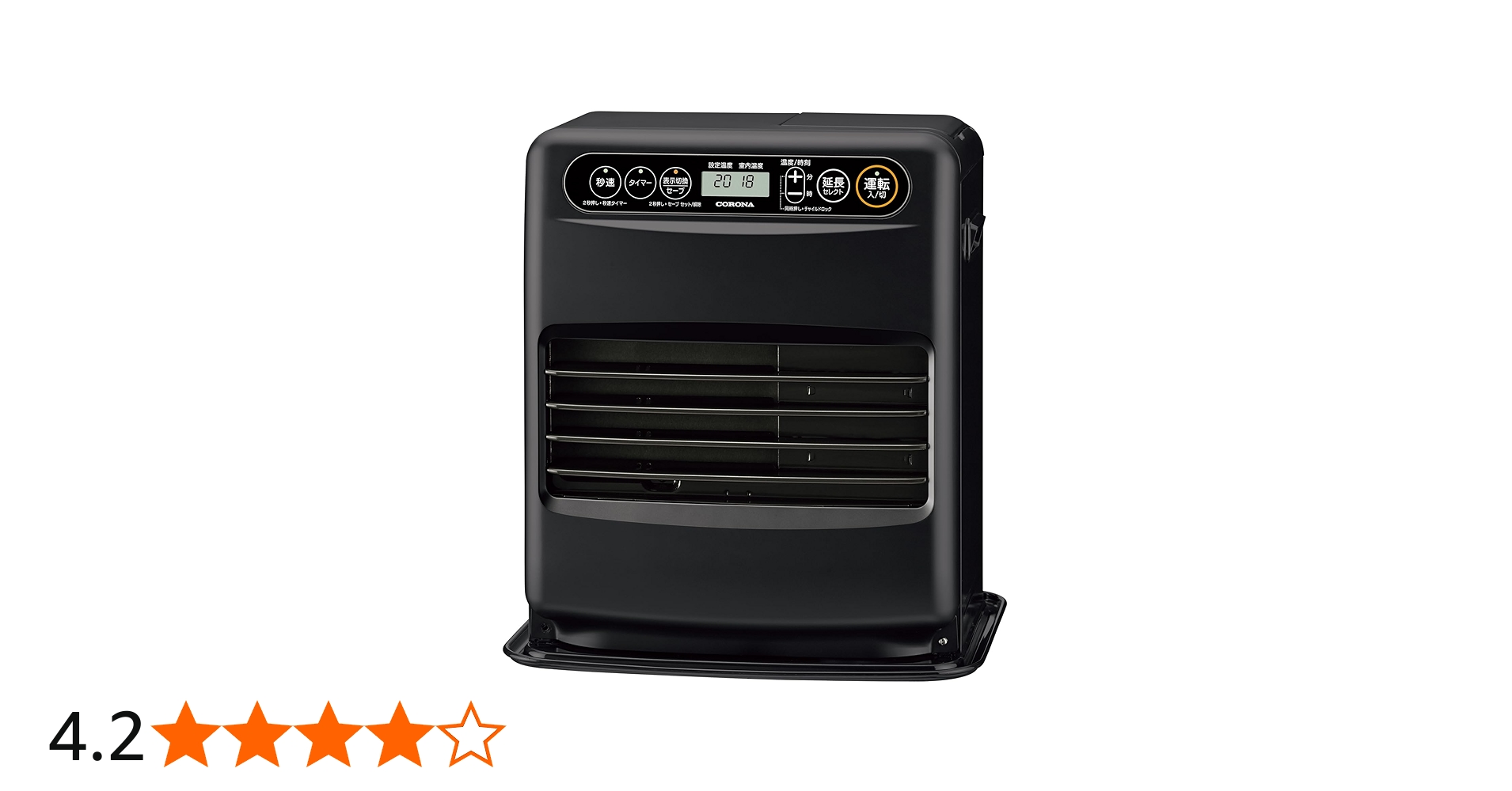 Amazon | CORONA(コロナ) 石油ファンヒーター 小型 【日本生産】 (木造
