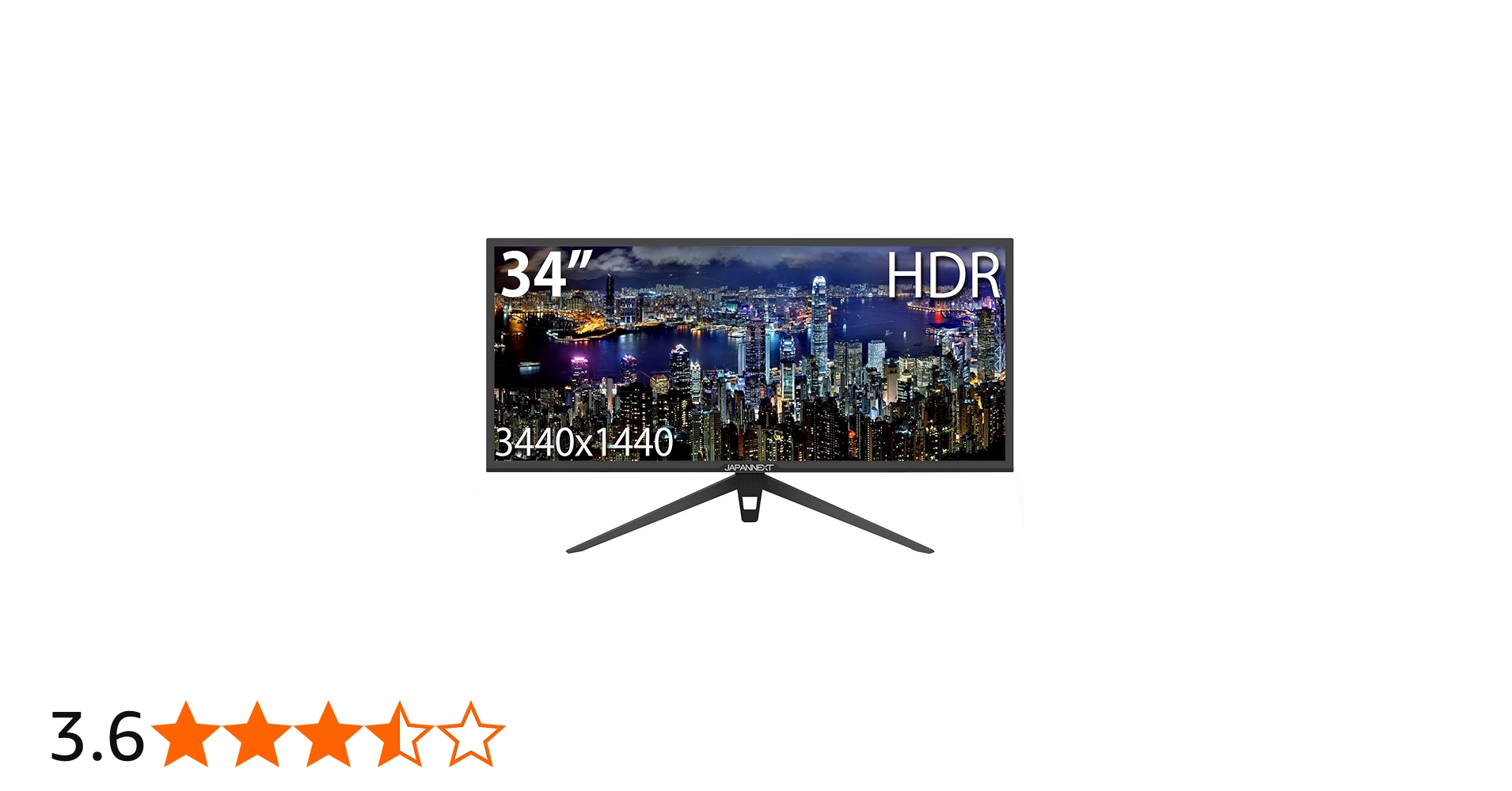 Amazon.co.jp: JAPANNEXT JN-VG34100UWQHDR 34インチ HDR対応ウルトラ