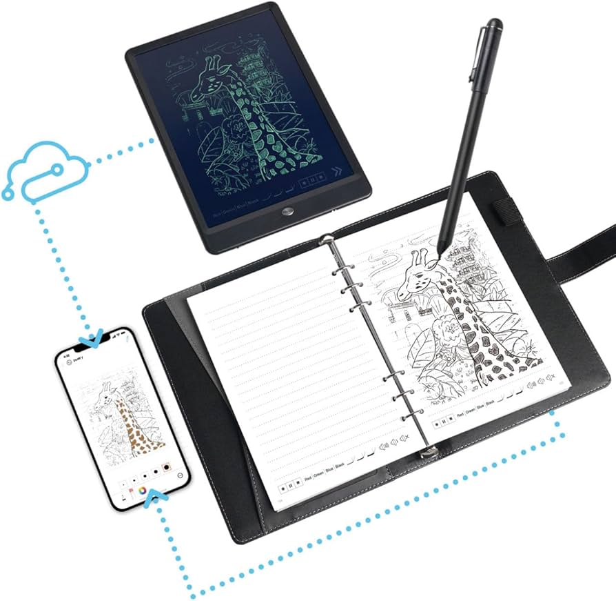 Amazon.com: Ophaya Digital Smart Pen Smart Notebook and Board