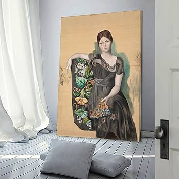 Amazon.co.jp: ピカソ最初の妻 オルガ・コクロヴァ 印刷 ポスター