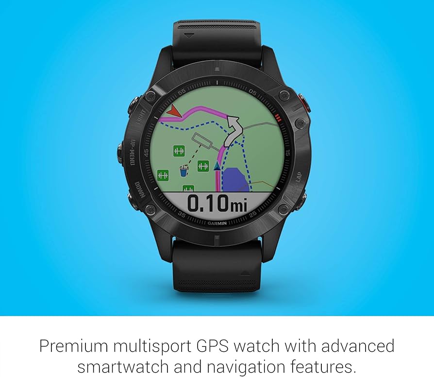 Amazon.com: Garmin Fenix 6 Pro, Premium Multisport GPS Watch