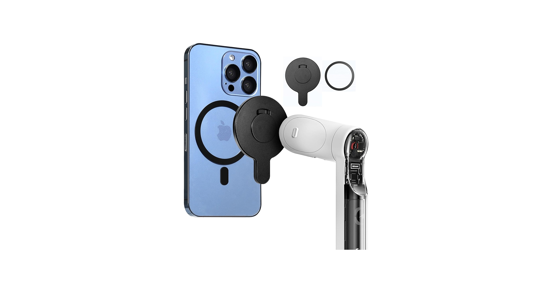 Amazon.com: Magnetic Adapter for Insta360 Flow Pro/Flow, Magnetic