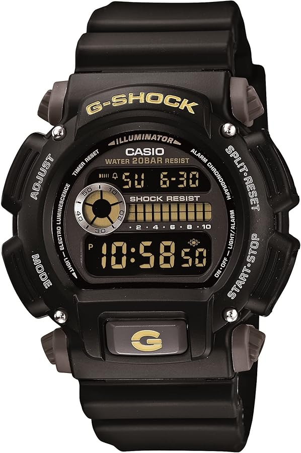 Amazon.com: Casio Men's 'G-Shock' Quartz Resin Sport Watch , Black