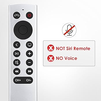 Amazon.co.jp: Apple-TV-4K-Remoteの交換用、Apple TV 4K/HD用リモコン