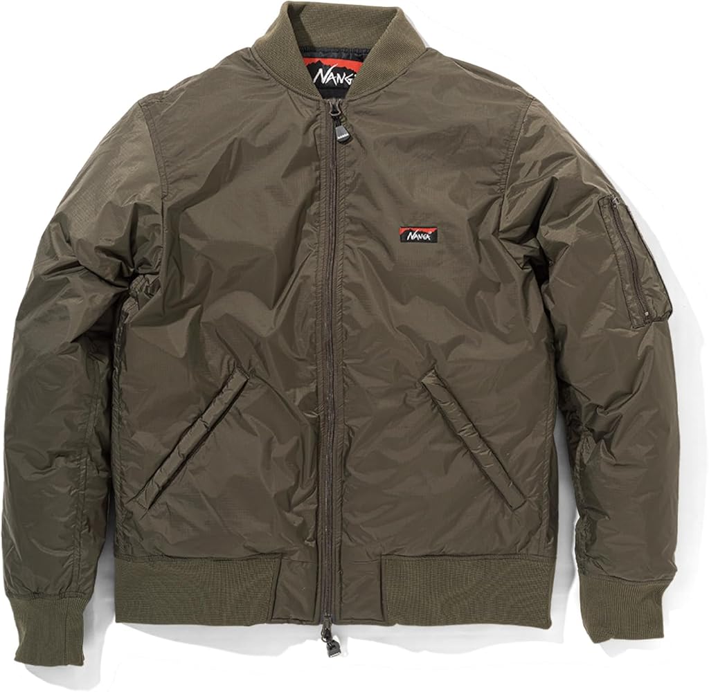 Amazon | [ナンガ] 注モデル MA-1 AURORATEX DOWN JACKET オーロラ