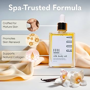 Amazon.com : GODA Silk Body Oil Women - Firming Anti Aging