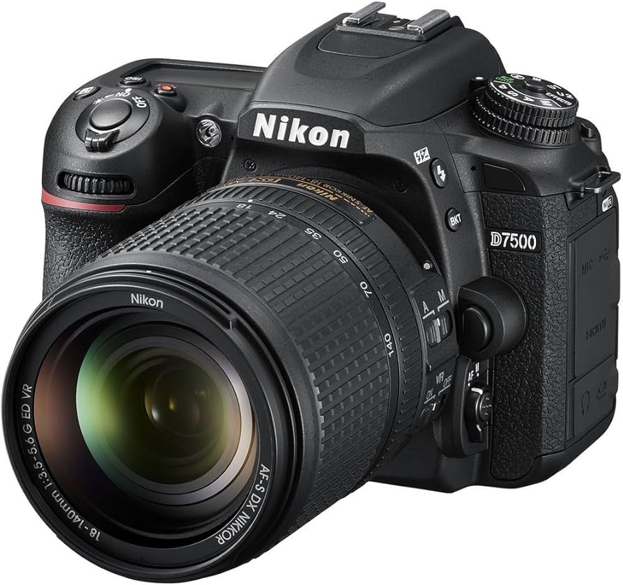 Amazon.com : Nikon D7500 20.9MP DSLR Camera with AF-S DX NIKKOR 18