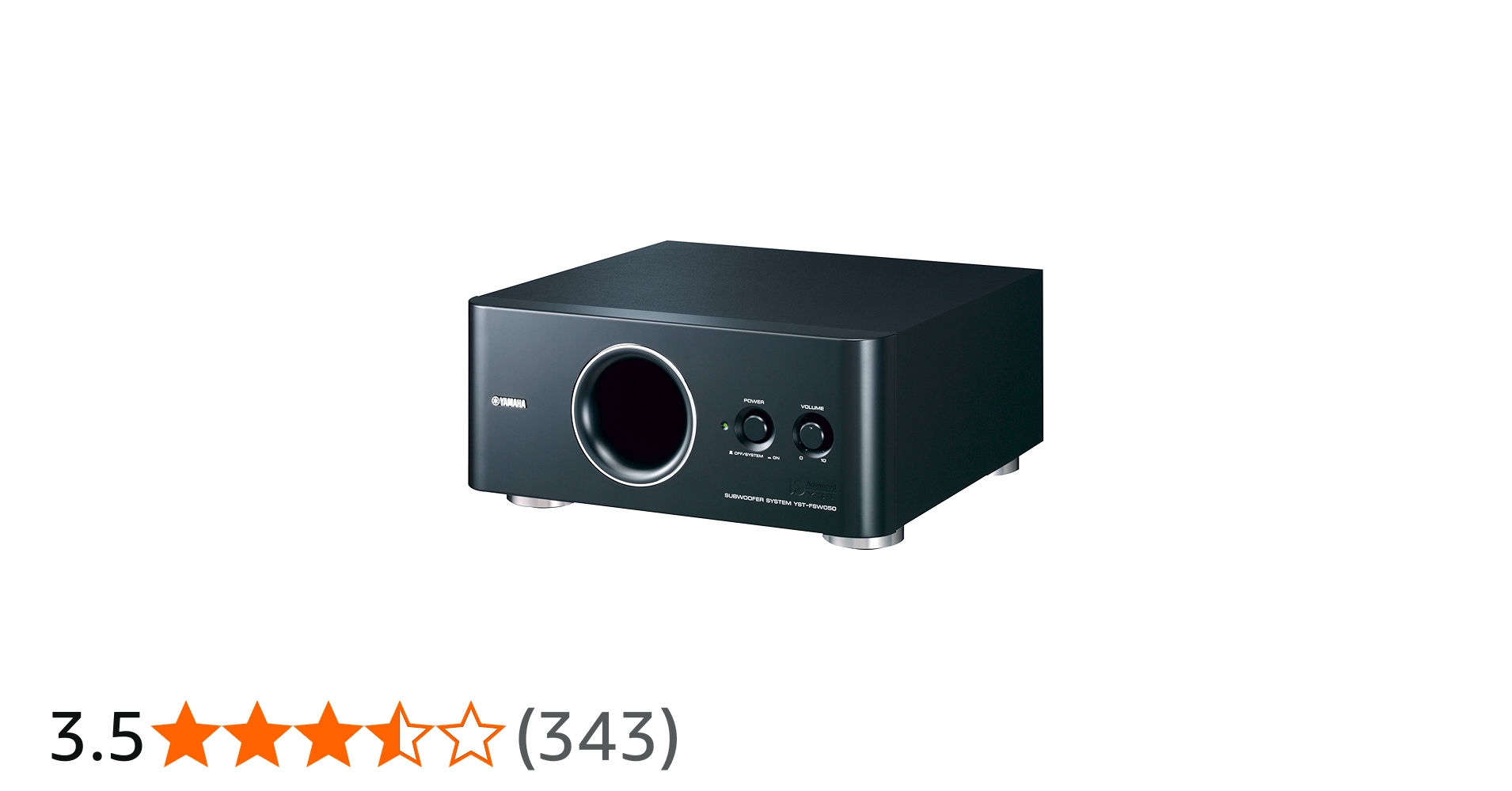 Amazon.co.jp: YAMAHA サブウーファーシステム YST-FSW050(B)ブラック