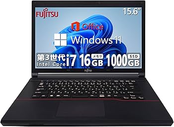 Amazon.co.jp: 【整備済み品】 富士通 FUJITSU ノートパソコン FMV