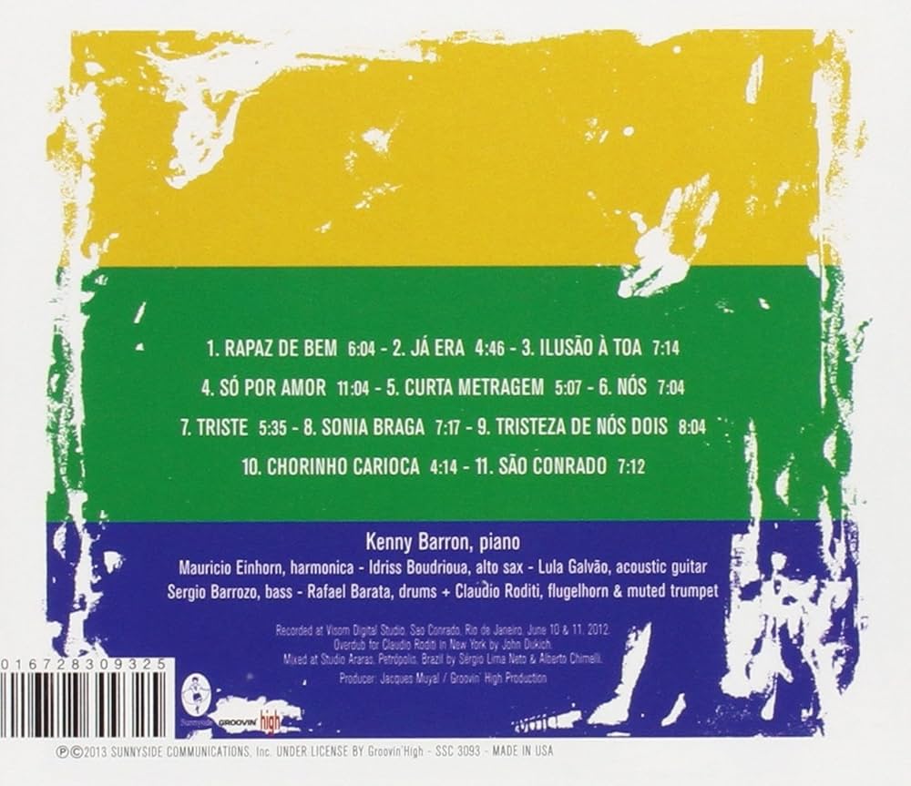 Kenny Barron, Kenny Barron, Alberto Chimelli, Baden Powell