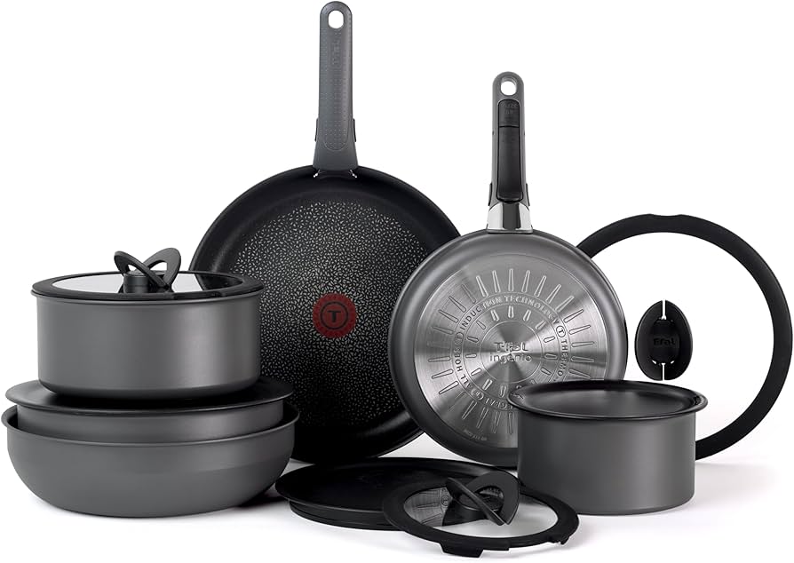 Amazon.com: T-fal Ingenio Expertise Non Stick Cookware Set 14