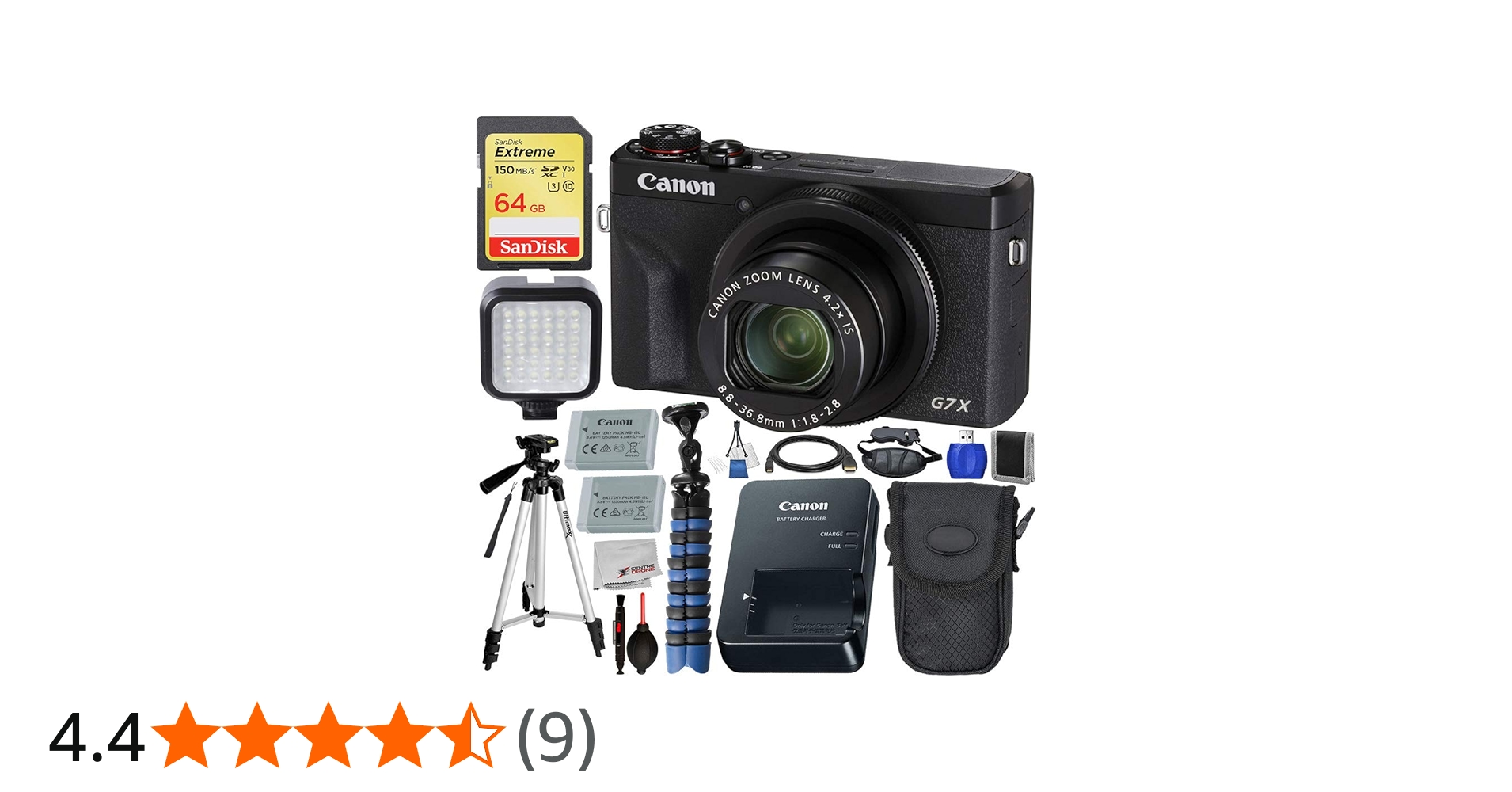 Amazon Canada: Canon PowerShot G7 X Mark III Digital Camera (Black