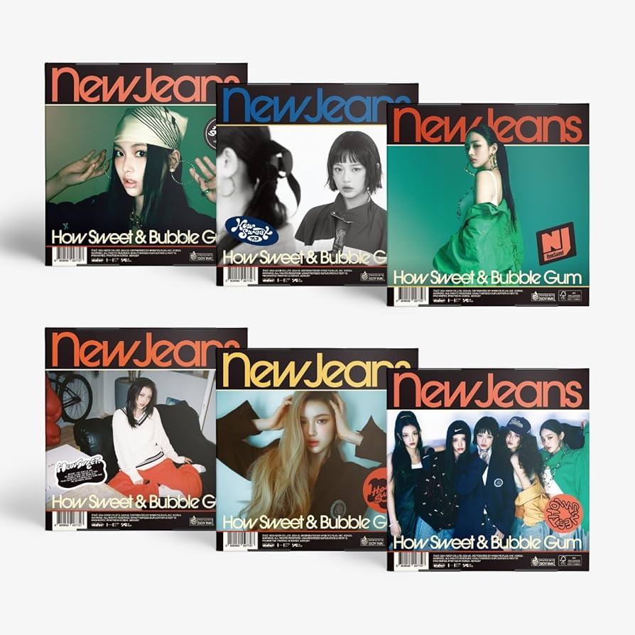 Amazon.com: NewJeans How Sweet Double Single Album Standard Ver