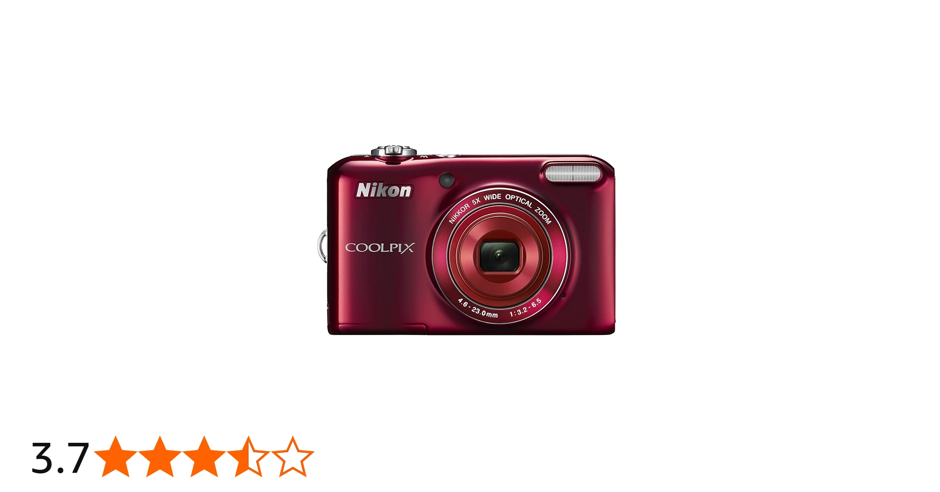 Amazon | Nikon デジタルカメラ COOLPIX L28 有効画素数2005万画素 単3