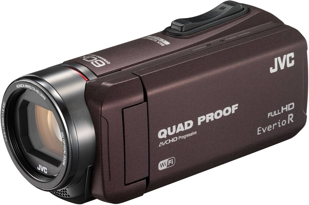 Amazon | JVC ビデオカメラ Everio R 防水5m 防塵仕様 Wi-Fi対応 内蔵