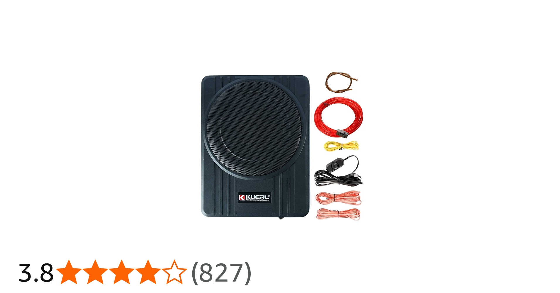 Amazon.co.jp: YaCCC 10インチ 800W カーシート下サブウーファー