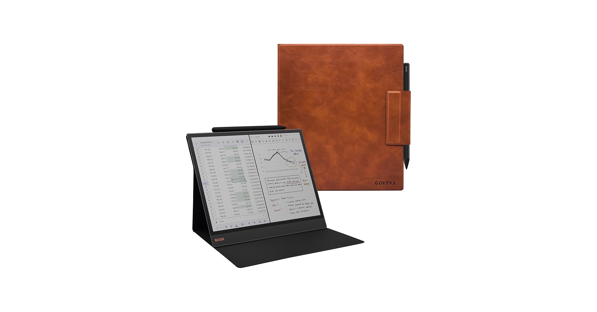 Amazon.com: GOVTVA Magnetic Stand Case for Onyx Boox Tab X C 13.3