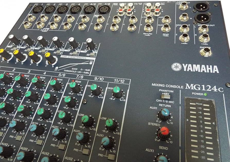 Amazon | ヤマハ ミキシングコンソール MG124C | ミキサー | 楽器
