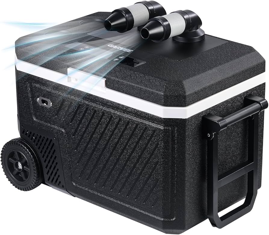 Amazon.co.jp: ガービー(Garvee) ポータブル冷蔵庫 車載冷蔵庫 40L大